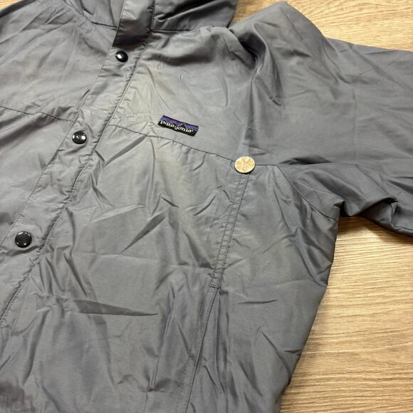 Vintage 80s 90s Patagonia Snap Hidden Hood Jacket Men's Large Gorpcore - Picture 11 of 14